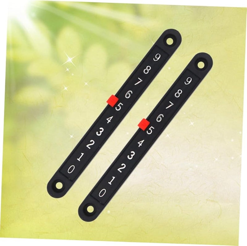 HANABASS 2 Pack Black Foosball Scoring Counters Durable Plastic Replacement Scorekeeper - Image 2